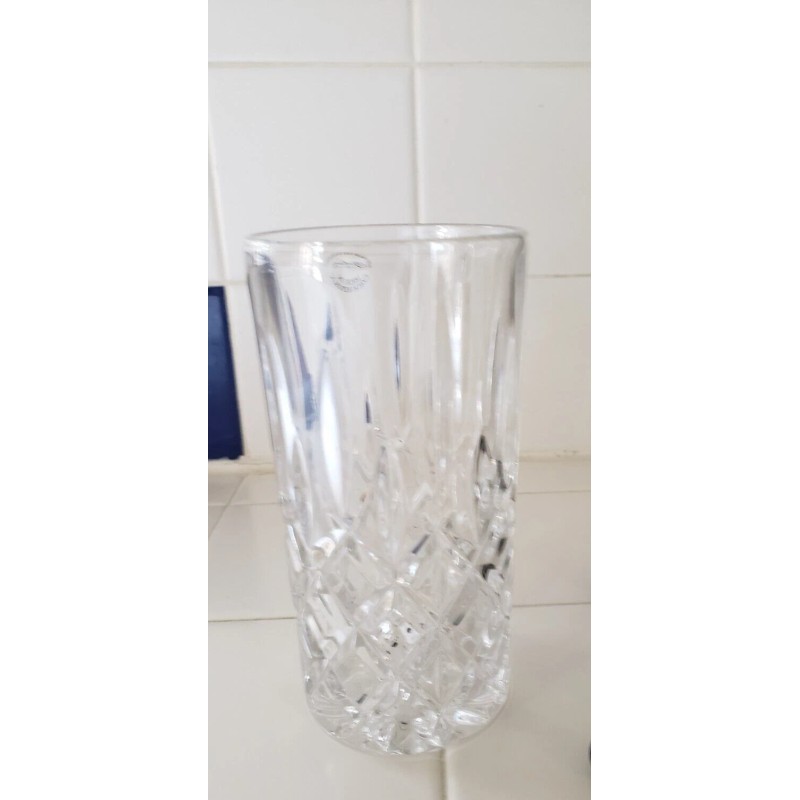 Gorham Crystal Lady Anne Crystal Cut Glass 6" Highball New