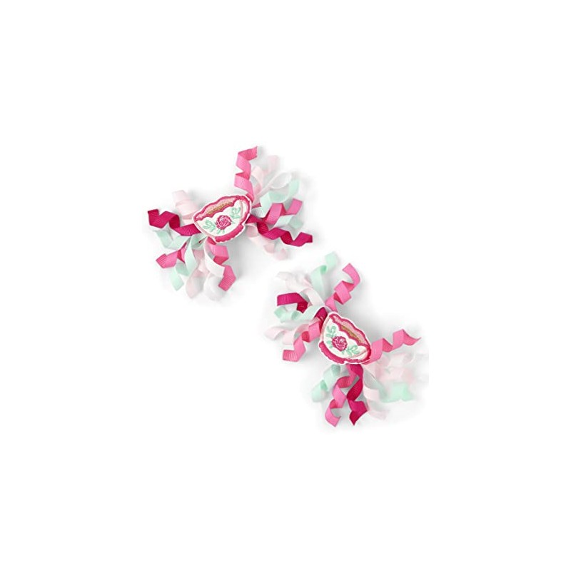 Gymboree,Girls,And Toddler Headbands and Hair Accessories,One Size,Teacup 2 Pack