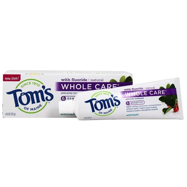 Toms of Maine, Toothpaste Wintermint Whole Care, 4 Ounce