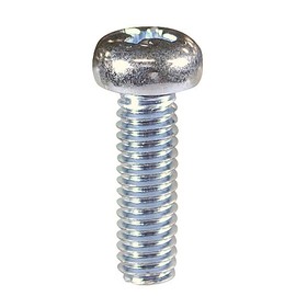 Osato Uniqlo 61062 Machine Screw Pot Head 0.3 inch (8 mm) x Length 0.6 inch (15 mm), Pack of 20