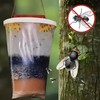 Fly Trap, Outdoor Hanging Fly Catcher Bag with Bait, Effective
