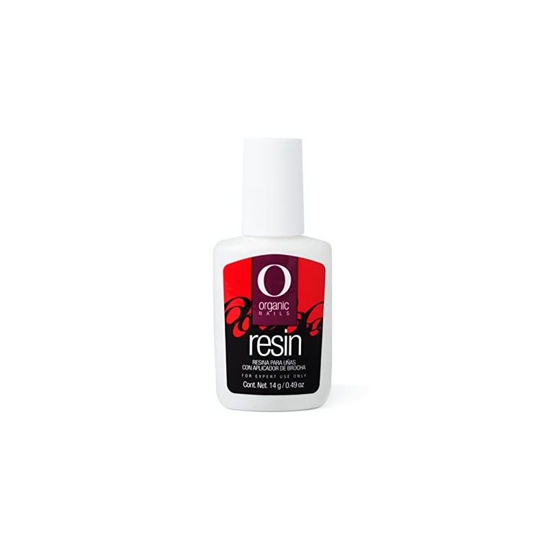RESINA by Organic Nails CON BROCHA 14G / 0.5OZ