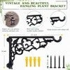2 Pcs Plant Hanger Bracket, 13" Wall Mount Hanging Plant