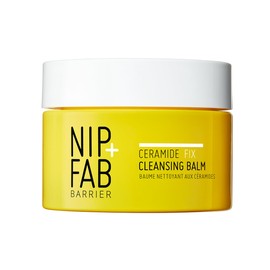 Nip+Fab Ceramide Fix Cleansing Balm 75 ml, Makeup Remover, Help Replenish Lipid Barrier, with Niacinamide and Biolin, Hydrating, Ideal for Dry, Sensitive and Aging Face Skin