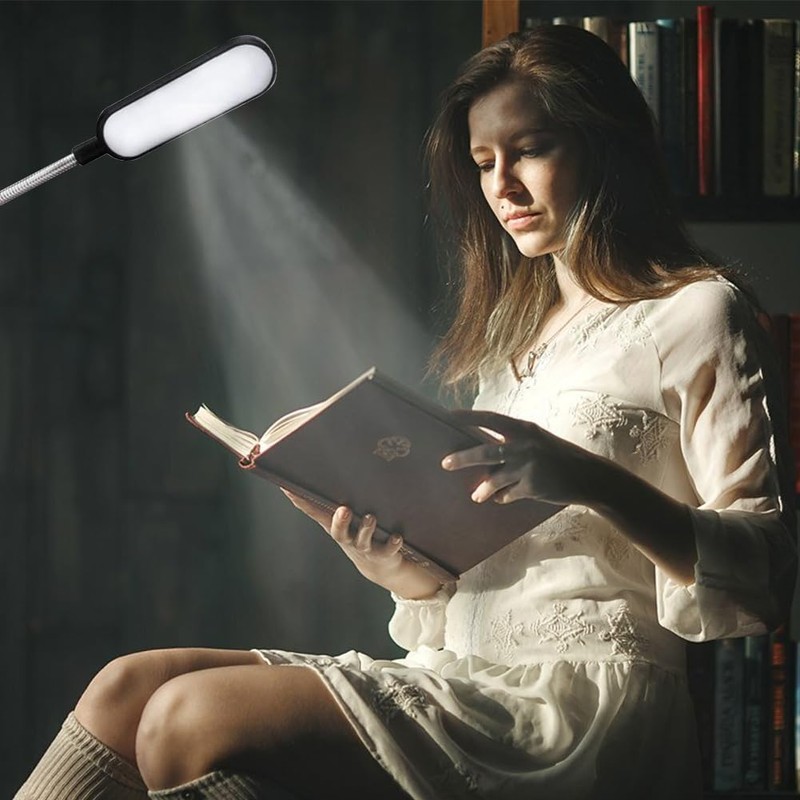 Cerioll USB Connection Reading Lamp, USB Gooseneck, Computer Lamp LED