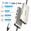 WAVLINK 7-in-1 USB C Docking Station, Multi-Port Adapter, 4K HDMI