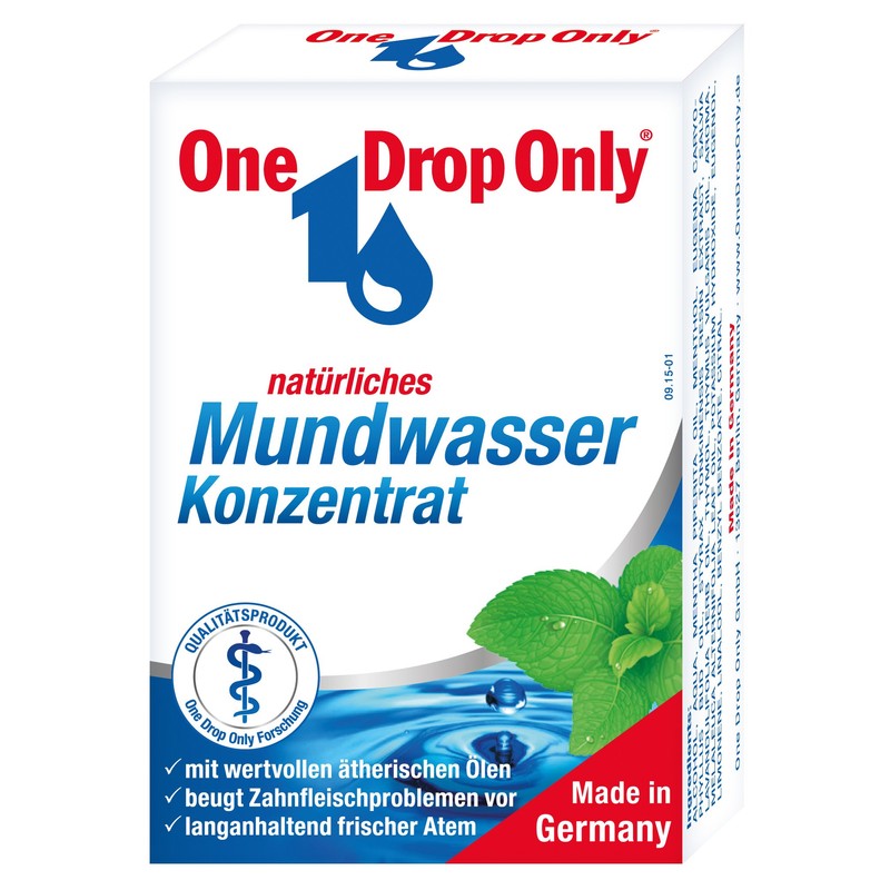 One Drop Only Nat�rliches Mundwasser Konzentrat, 25 ml
