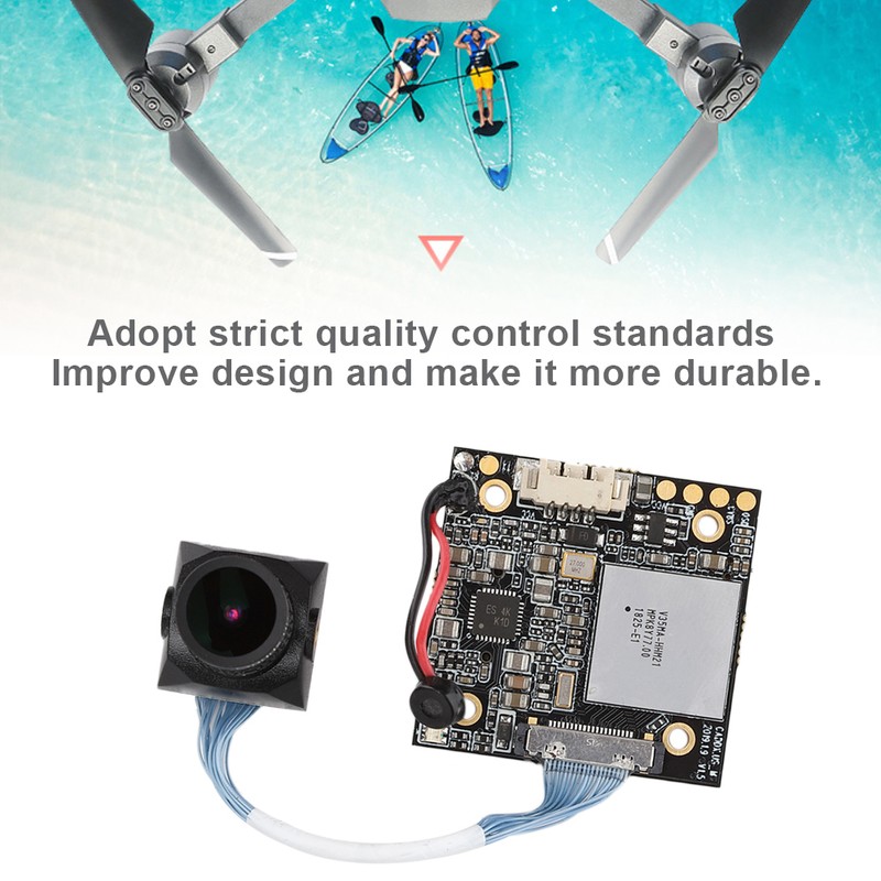 12M 7G Lens 800TVL 2 MP 155° NTSC / PAL