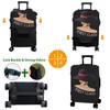 hswosnas Luggage Cover Approved Travel Suitcase Protector Fashion Queen Elastic