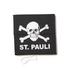 FC St. Pauli Skull Folding Seat Cushion (Black, One Size)