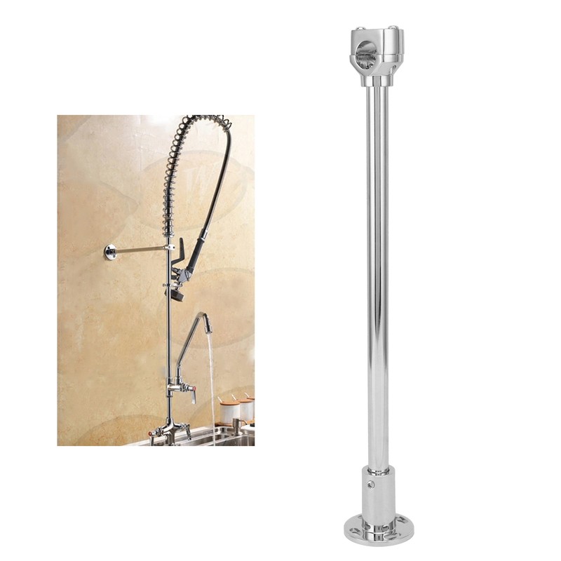 Shower Extension Arm Stainless Steel Kitchen Faucet Extension Rod Accessory