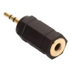 Adaptador Elite Plug 2.5mm A Jack 3.5mm Estéreo Steren Dorad