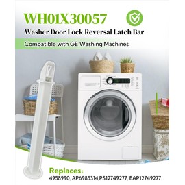 WH01X30057 Washer Lock Bar Compatible With GE Washing Machines,Replaces Part Number 4958990,AP6985314,PS12749277,EAP12749277