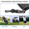 QPPKI Golf Ball Washer Cleaner Bag, Golf Ball Pouch with