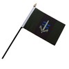 Special Boat Service Military 6" x 4" Flag With Black