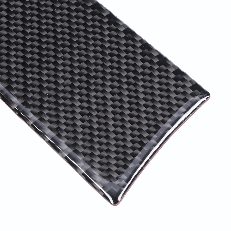 2pcs Carbon Fiber Driver Dashboard Panel Trim Cover Fit for