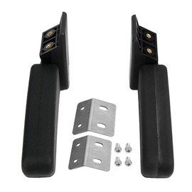 Motorcycle Box Armrest Motorcycle Passenger Rear Folding Top Case Box Rear Armrest Kit Motorcycle Accessories