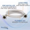 RecPro RV Water Hose | 30 in. Braided PVC |