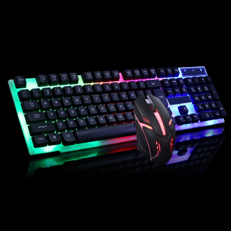 USB Gaming Keyboard and USB Mouse Combo LED Backlit Keyboard