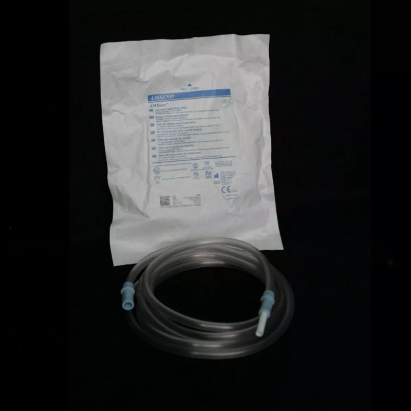 Amsino Tubo Succion 1/4 20' X6 Metros Esteril Pvc Desechable