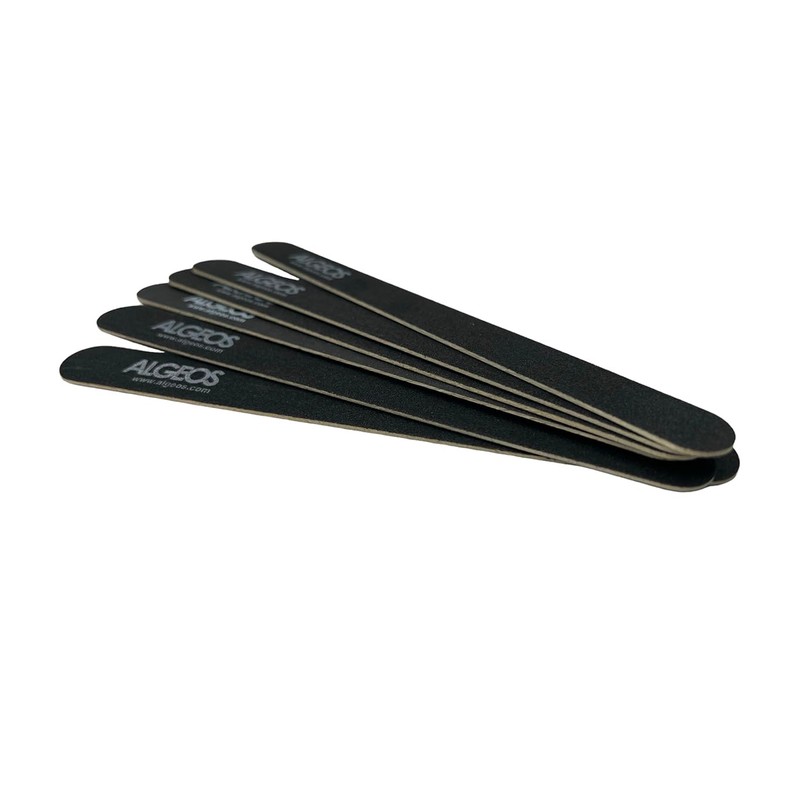 Algeos Double-Sided Nail File and Emery Boards (10 Pack) Grade: