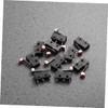 Mobestech 12pcs Micro Lever Roller Switches 250v 5a Spdt 1no
