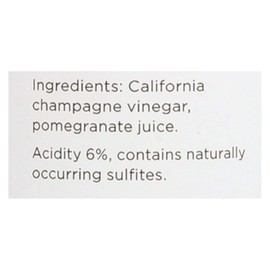 O OLIVE OIL California Pomegranate Vinegar, 10.1 FZ