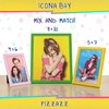 Icona Bay 4x6 (10x15 cm) Picture Frame, Pastel Pink Colored