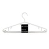 Pack of 5 Clothes Hanger Coat Premium Quality Strong Plastic