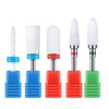 MelodySusie Ceramic Nail Drill Bits Set, 3/32'' (2.35mm) Professional Acrylic