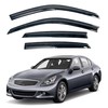 KPY Window Visor Compatible with Infiniti G35 G37 G25 Q40