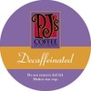 PJ's Coffee - Decaffeinated Single Serve Cups, 12 Count (Pack