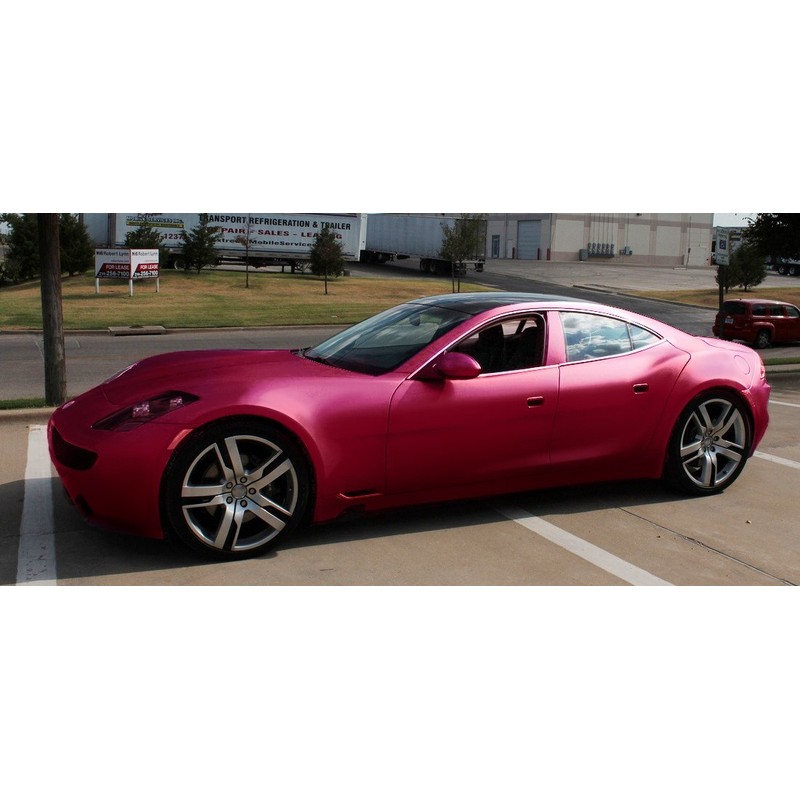 VViViD XPO Matte Magenta Vinyl Wrap Roll with Air Release