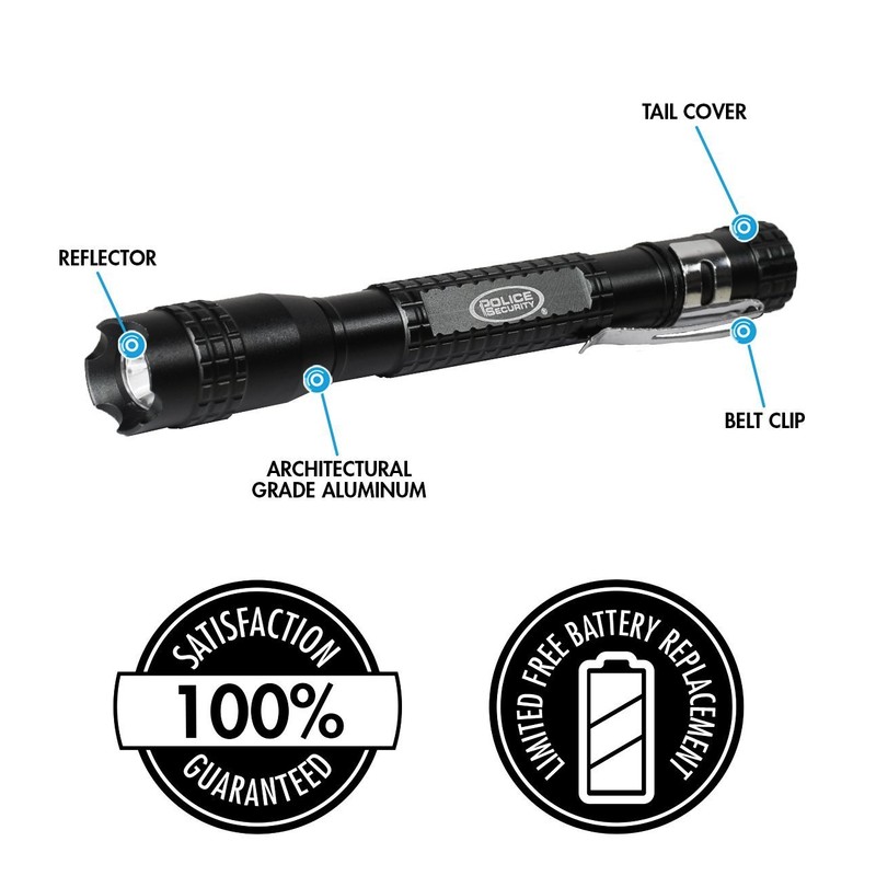 Police Security 99491 Inspector 50 Lumen LED Pen Light