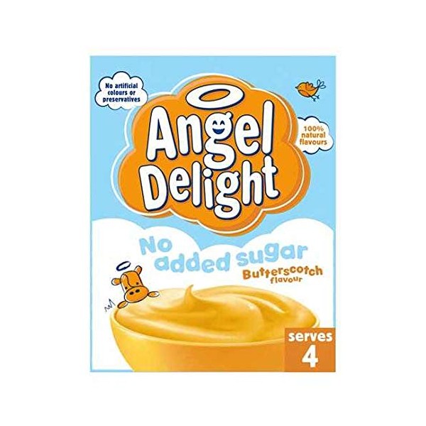 Angel Delight No Added Sugar Butterscotch (47g) - Pack of 6