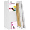 PHOENIX Skinny Stretched Canvas for Painting 4x12 Inch/9 Value Pack,