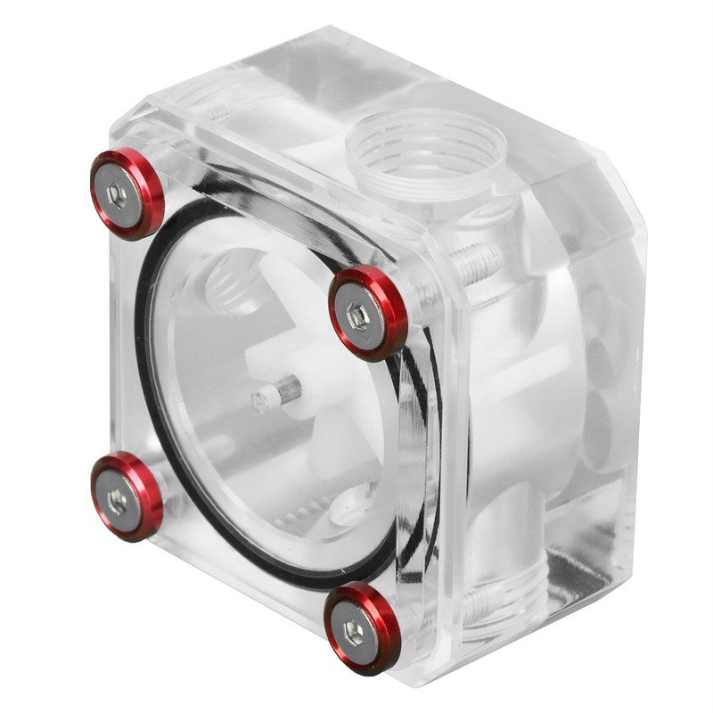 Water Flow Meter LeakingProof Transparent Acrylic Computer WaterCooled Rheometer