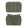TOPTACPRO Tactical MOLLE Admin Panel Pouch Small Chest Pocket for