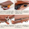 Dom Teporna Men's Body Bag, Genuine Leather, Italian Leather, Compact,
