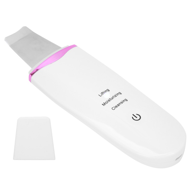 Ultrasonic Skin Scrubber Blackhead Removal Pore Cleaning Face Spatula for