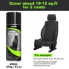 NADAMOO Leather Spray Paint Semi-Gloss Black 2 Cans - Flexible