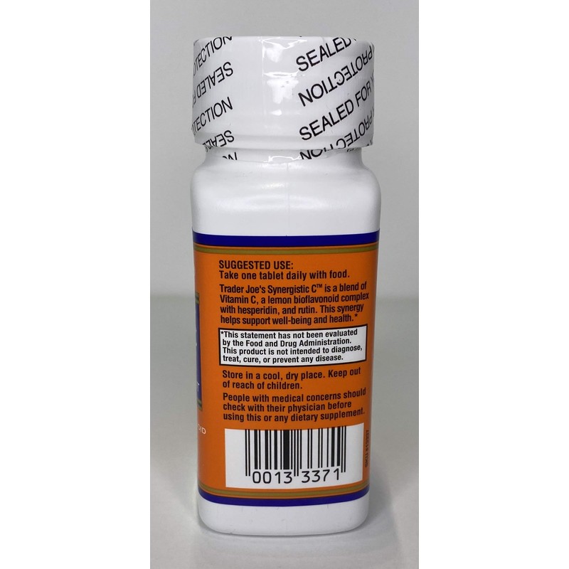 Trader Joe's Vitamin C Complex 100 Tablets