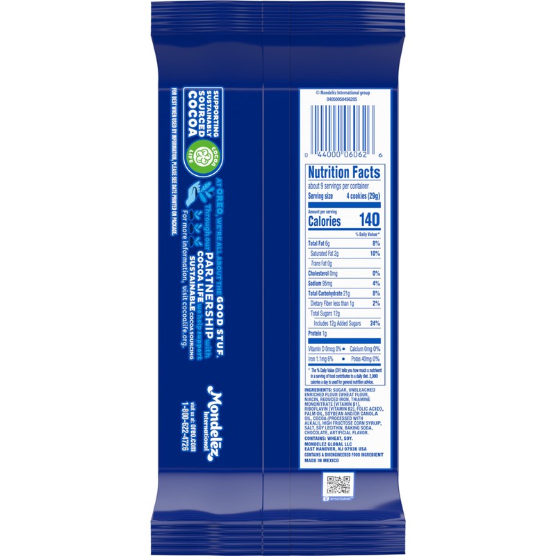 OREO Thins Chocolate Sandwich Cookies, 12 - 9.21 oz Packs