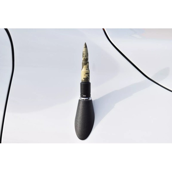 Unbranded TRUE SPIKE SHORT 4" SPIKED SCREW IN CAMOUFLAGE BULLET
