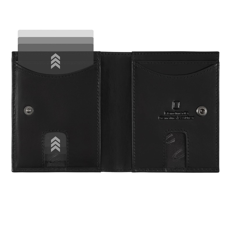 camel active Men's Salamanca Travel Accessory Wallet, black