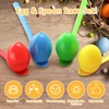 wokdsbl Egg and Spoon Race Kit, Easter Kids Outdoor Garden