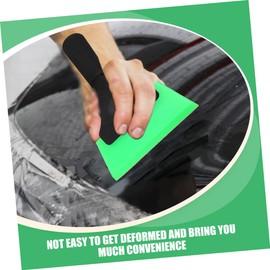 FUNOMOCYA 2Pcs Car Film Scraper Ergonomic Auto Wrapping Tool Durable Material for Window Tinting and Wallpaper Smoothing Convenient Grip Design for Easy Use