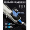 BIARCE Cordless Hair Trimmer for Men,Professional Hair Clippers Barber Haircutting