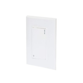 iGOTO PB512 Placa con 1 apagador de escalera, Color blanco