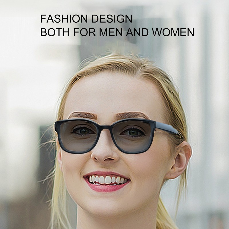 Smart Sunglasses Bluetooth with Dual Speakers Wireless Stereo Audio Glasses